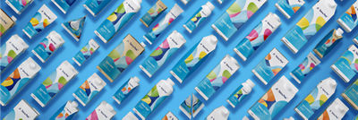 Banner composto com as diversas embalagens da Tetra Pak